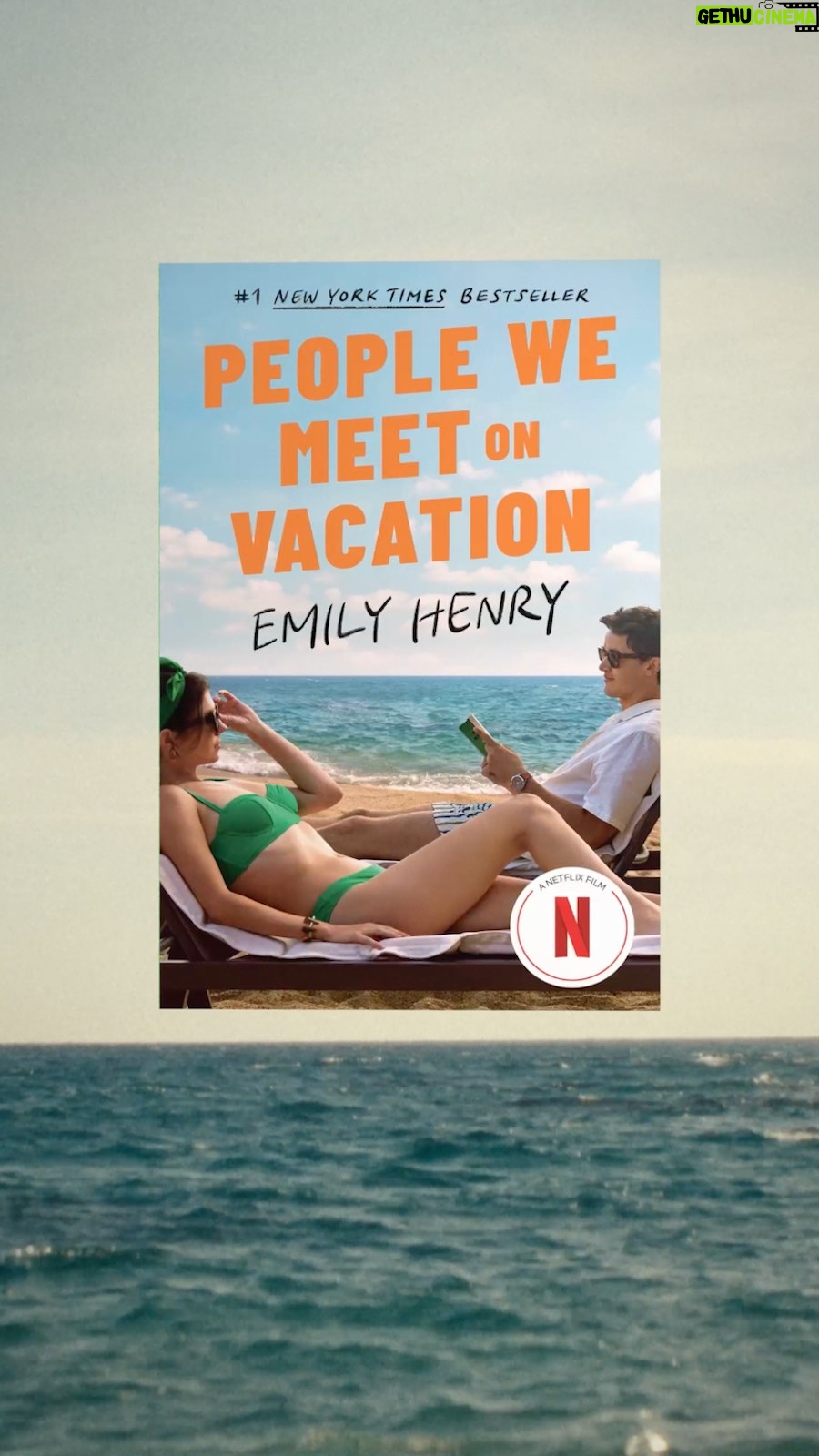 Emily Henry - 80.9K Likes - 🏝️COVER REVEAL🏝️

The official movie tie-in cover for PEOPLE WE MEET ON VACATION is finally here… and we couldn’t have done it any other way.

This beloved romance gets the exclusive movie tie-in collector’s edition it deserves—featuring a bonus essay from Emily Henry about the novel’s journey from page to screen, available November 18.

PEOPLE WE MEET ON VACATION arrives on January 9, 2026.