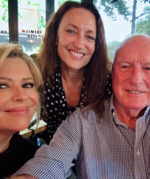 Emily Symons Instagram - Happy birthday to you dear Raymond ♥️ You’re the best person I know, the world’s greatest Queenslander and my other favourite red head ♥️ I’m so lucky I get to work with you every day! Thank you for making me laugh, singing old songs, buying me coffees, giving me advice, fixing my problems, for being unbelievably kind to my Henry, and for paying attention to my iPhone tutorials! But most of all- thank you for 36 years of friendship ♥️