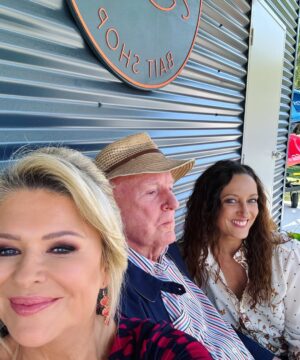 Emily Symons Instagram - Happy birthday to you dear Raymond ♥️ You’re the best person I know, the world’s greatest Queenslander and my other favourite red head ♥️ I’m so lucky I get to work with you every day! Thank you for making me laugh, singing old songs, buying me coffees, giving me advice, fixing my problems, for being unbelievably kind to my Henry, and for paying attention to my iPhone tutorials! But most of all- thank you for 36 years of friendship ♥️