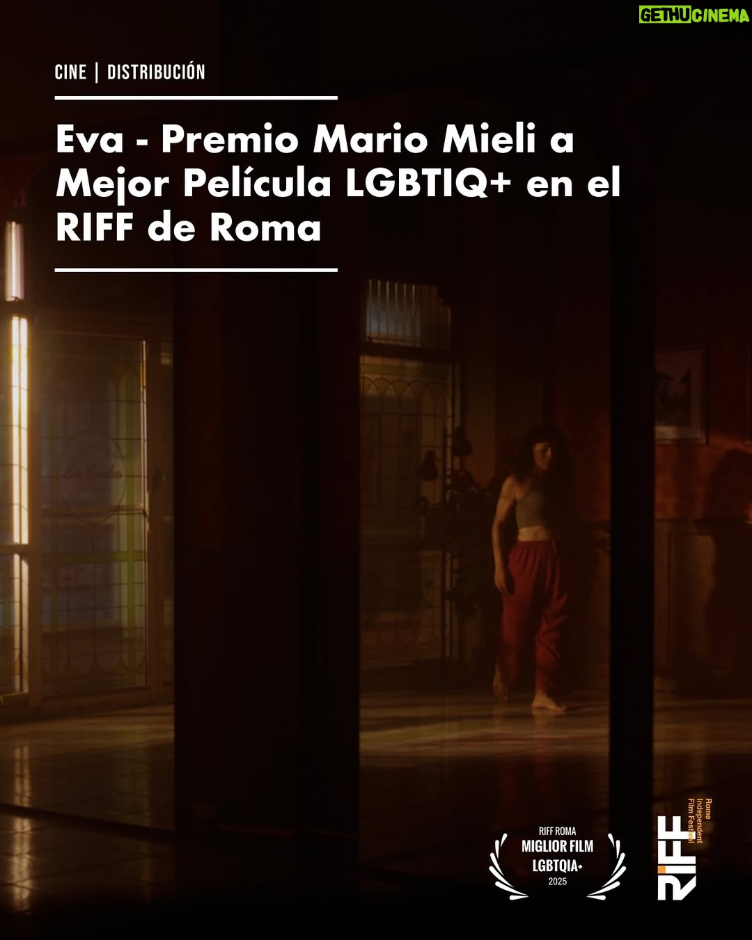 Endry Cardeño - 309 Likes - Es un honor anunciar que Eva ha sido distinguida con el premio a Mejor Película LGBTIQ  en el RIFF: Rome Independent Film Festival en su edición XXIV.

Celebramos este reconocimiento al talento hondureño y colombiano que permitió darle vida a esta historia.