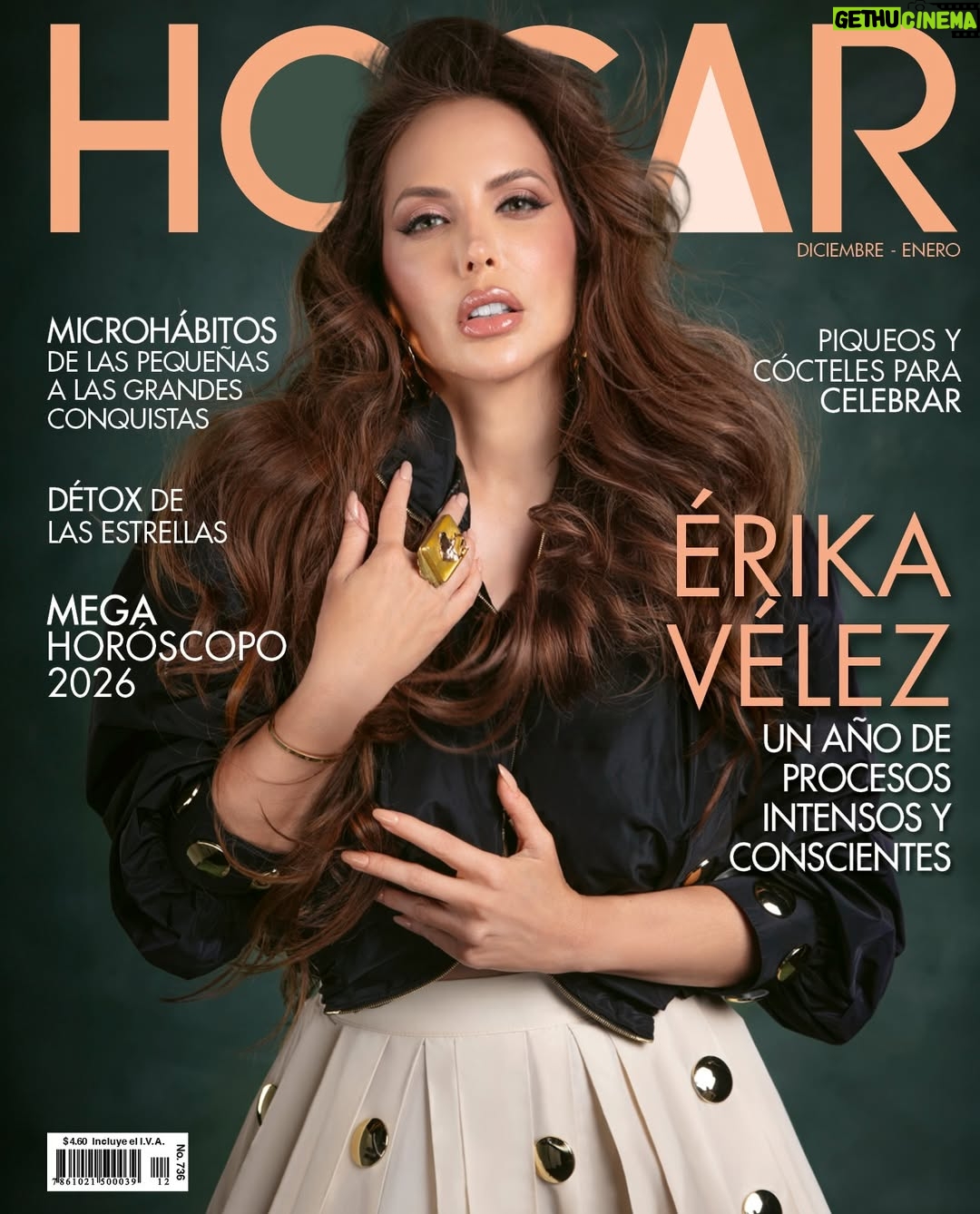 Erika Vélez - 2.6K Likes - ¡Ya en circulación! | Tras un año que puso a prueba su fortaleza personal y profesional, Érika Vélez (@erikavelez) habla con honestidad sobre su proceso de duelo, su batalla contra la depresión y la enfermedad de Hashimoto, y cómo estas experiencias transformaron su manera de ver la vida, la salud y el futuro 💫🤍. 

También encontrarás temas como: 
💪 Microhábitos: de las pequeñas a las grandes conquistas
🔮 Mega horóscopo 2026: ¿Qué te depara este año? 
🎆 Piqueos y cocteles para celebrar: Descubre las mejores opciones 

📍Encuentra Revista Hogar en:
Megamaxi, Supermaxi, Supermercados Akí, Mi Comisariato, Ferrisariato, Hipermercados Coral, Librerías Paco, Librerías Española, Gasolineras Primax, Supermarkets Nelson, Salida nacional e Internacional Aeropuertos Guayaquil y Quito, puntos de vía pública en Guayaquil y Quito, Distribuidores en provincias

CRÉDITOS:
Editora general: Rosita Gonzalez-Artigas de Varenius @rgonzalezartigas
Fotografía y Dirección Creativa: Fernando León @leonfernandoph 
Producción creativa: Pablo Mosquera @the_pablomosquerab
Producción y conceptualización revista Hogar: Karla Paredes @kamlaparedes
Asistencia de producción: Nadia Zamora @nadia_zam 
Dirección de Arte Editorial: Jael Vera @jaelsvv
Vestuario: Colección `Lumen Spring Summer 26’por Fabrizio Celleri @fabriziocelleri 
Anillo: Luzma Joyas @luzmajoyas 
Maquillaje: Ile Vásquez @ilemakeup 
Estilista capilar: Julio César Cevallos @juliocesarcevalloss