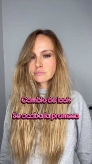 Esmeralda Moya Instagram - Cambio de look, cambio de año, se acabó la promesa. Comienza otra etapa ✨