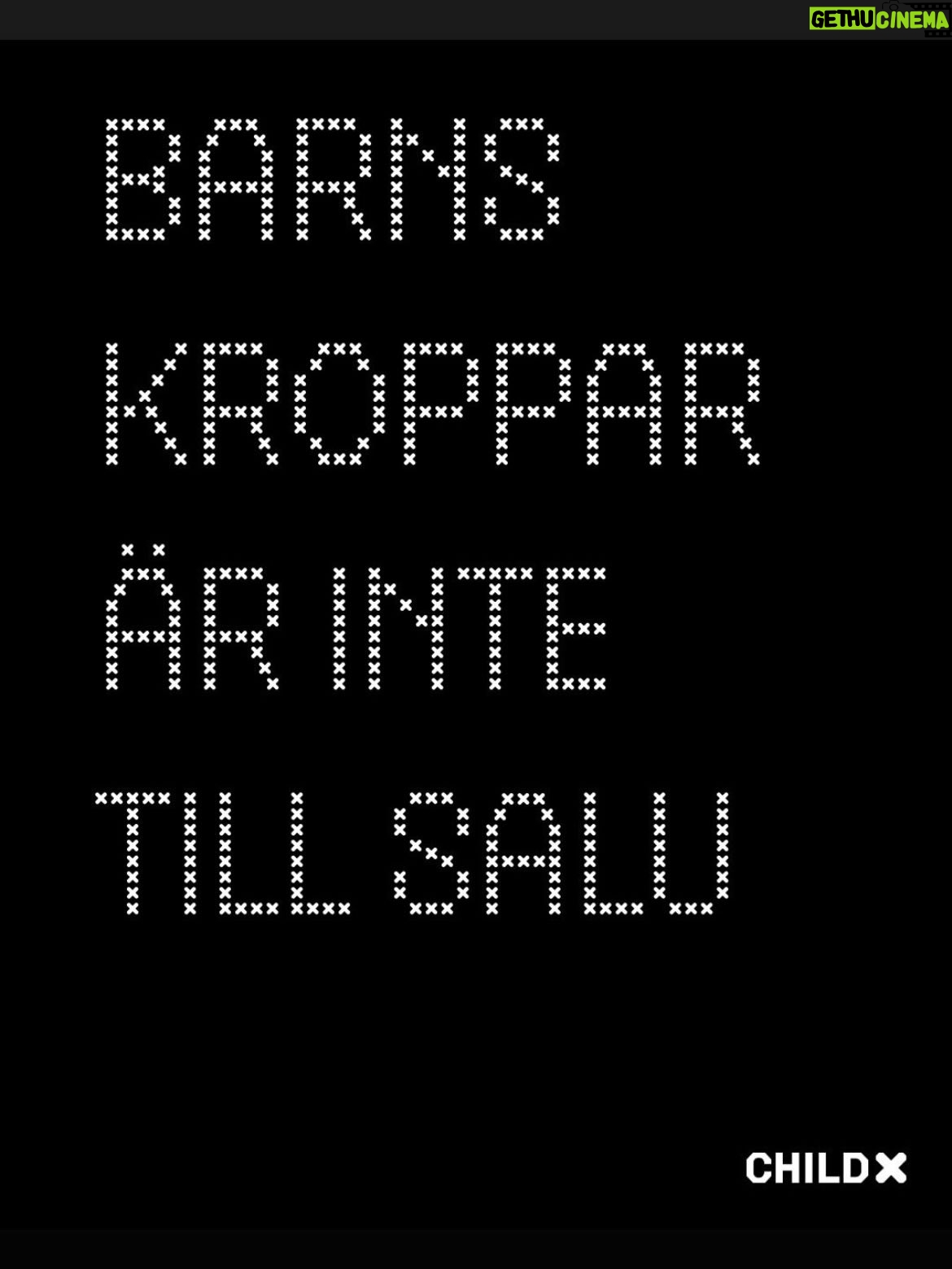 Eva Röse - 8.4K Likes - Så. Vi kämpar på och ger och aldrig. Stora saker i görningen folks . Men vi behöver er hjälp!

Vi är  700  underskrifter från att nå 20 000 namnunderskrifter för att stoppa sajter som normaliserar eller möjliggör övergrepp mot barn och det är en gräns som visar regeringen att tusentals svenskar kräver förändring!

När ChildX polisanmälde försäljningen av barnliknande s*xdockor tvingades Amazon att backa. Men inte för att svensk lag skyddar barn utan för att vi skapade opinion.

Nu rapporterar allt fler internationella medier om att Sverige tillåter produkter som normaliserar sexuella övergrepp mot barn. 
Trycket ökar. Regeringen pressas - och NU har justitieminister Gunnar Strömmer kallat oss till möte. Men ett möte räcker inte. Det krävs handling och det krävs nu.

Med din hjälp kommer vi över den sista tröskeln! 
Dela uppropet vidare så att vi tillsammans kan lämna över 20 000 höjda röster på mötet med justitieministern nu på

”Barns kroppas är inte till salu. Varken som s*xdockor eller i verkligheten. Jag står med ChildX och kräver att regeringen agerar omedelbart för att stoppa tillgången till plattformar som möjliggör, marknadsför eller normaliserar sexuella övergrepp på barn. Ett enda namn kan avgöra om politiken väljer att agera eller låta barnen vänta. Tillsammans når vi 20 000 namn!” Lägger länk i bio också!

👉 Agera med oss idag - för att barns kroppar aldrig ska vara till salu! 
https://enkat.typeform.com/to/fY5kvMOP?typeform-source=childx.se