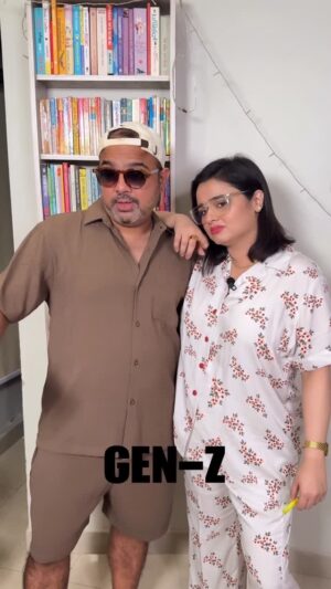 Faiza Saleem Instagram - GEN Z VERSUS MILLENNIALS: ATTITUDE WITH PARENTS āŗļø
#faizasaleem #comedy #karachi #fyp #viral #explore #trending #pakistan #funnyvideos #genz #millennials #parents #children