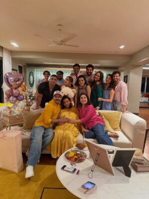 Farah Khan Instagram - The Baby is here!! Congratulations @patralekhaa n @rajkummar_rao .. enjoy this beautiful phase of life💖💖💖 n remember for any baby advice.. main hoon na.. 😜 p.s.- @iamhumaq luckily we just about did the baby shower in time 😂
