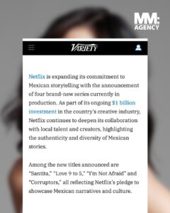 Fátima Molina Instagram - Felicidades a la Actriz FÁTIMA MOLINA @lafatimamolina quien será parte de los nuevos proyectos de @netflixlat en 2025 como protagonista y próximos a arrancar grabaciones, acompañada de un gran elenco. Y la dirección de tres grandes, Ernesto Contreras @ernesto.contreras.f Alejandro Zuno @alexzuno_ y Alba Gil @albagil • Producción de @alebrijeproducciones 

#TalentoMM #SoyMM #VamosConTodo #VamosPorMas @mmagency_ ✨
