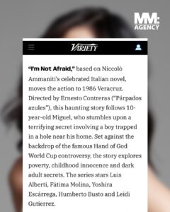 Fátima Molina Instagram - Felicidades a la Actriz FÁTIMA MOLINA @lafatimamolina quien será parte de los nuevos proyectos de @netflixlat en 2025 como protagonista y próximos a arrancar grabaciones, acompañada de un gran elenco. Y la dirección de tres grandes, Ernesto Contreras @ernesto.contreras.f Alejandro Zuno @alexzuno_ y Alba Gil @albagil • Producción de @alebrijeproducciones 

#TalentoMM #SoyMM #VamosConTodo #VamosPorMas @mmagency_ ✨