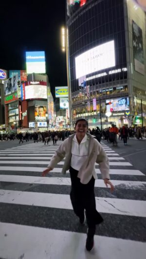 Femina George Instagram - When Shibuya Crossing hits just right. 😂😂

Shot by : @febinn.george
