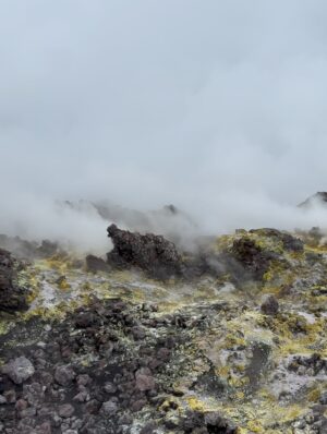 Fiammetta Cicogna Instagram - Come disse il vecchio saggio cinese:
Puoi salvare la ragazza dal Vulcano, ma non il Vulcano dalla ragazza.
Che bello tornare in cima insieme al Brac