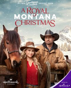 Fiona Gubelmann Instagram - Can this princess choose between her royal obligations and a burgeoning romance? 🙈 #ARoyalMontanaChristmas premieres Saturday, October 18 at 8/7c, next day on @HallmarkPlus.