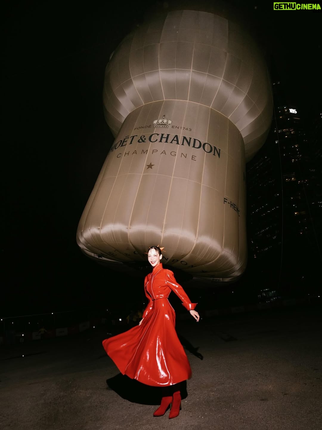 Fiona Xie - 9.8K Likes - They built a balloon. We built a legacy.  @moetchandon returns to F1 Singapore—because 280 years of champagne excellence doesn’t whisper.

Enjoy responsibly. Don’t drink and drive. 

@Moetchandon @sushisambasingapore @visitsingapore @F1 #MoetChandon
#DrinkResponsibly #ToastwithMoet #PaidPartnership @scenesixfive