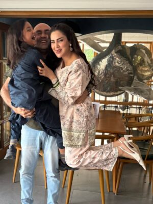 Fiza Ali Instagram - My brother may not say it often, but I know his heart always beats for my happiness 💕❤️💕