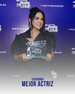 Flor María Palomeque Instagram - ¡Felicitaciones! 🎉🥇

La Mejor Actriz es… @flor_mpalomeque 👏🔥

#PremiosITV