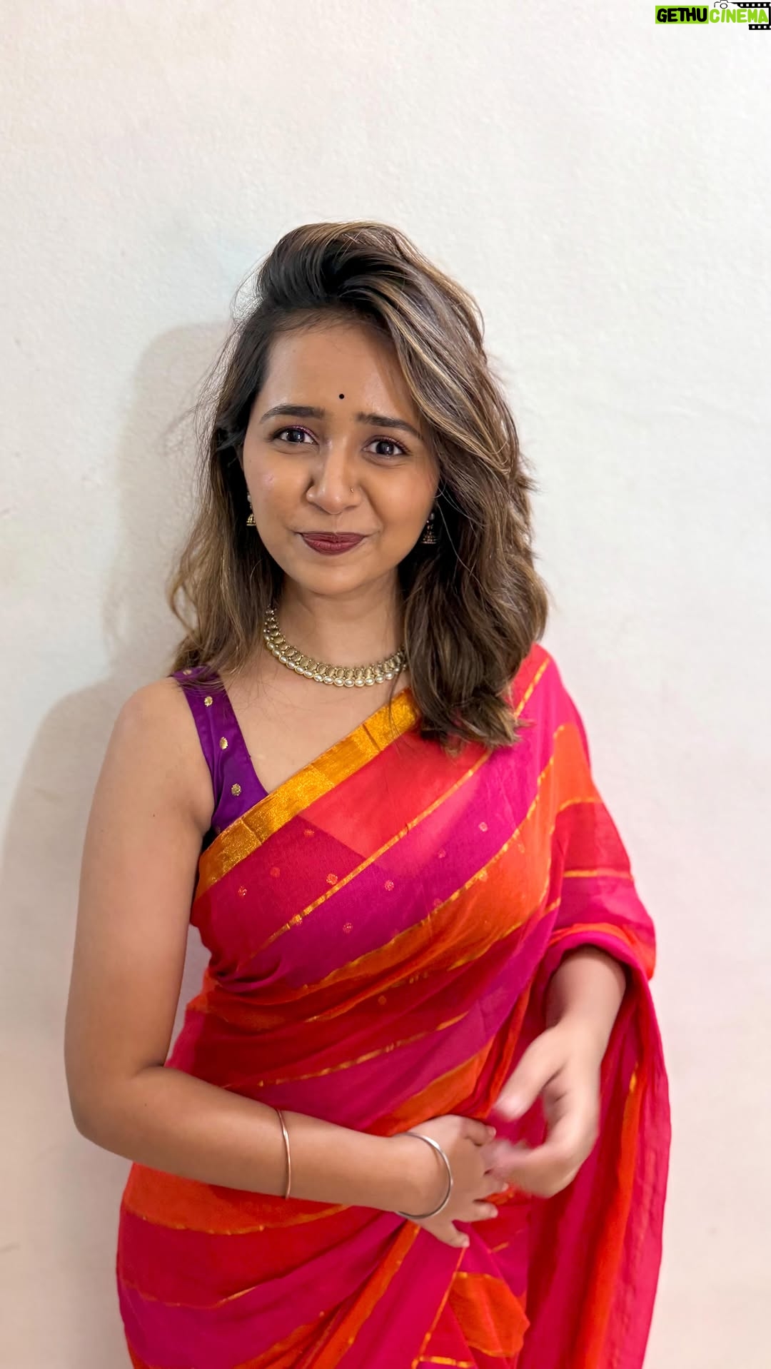 Gauri Kulkarni - 42.8K Likes - Shaadi Season Vlog 1🥳
.
.
.
.
Saree from @cottonstories05 
Jewellery by @aaravartjewellery 
#GauriKulkarni #ShaadiVlog #Wedding #Family #fyp #relatable #explore #blessed