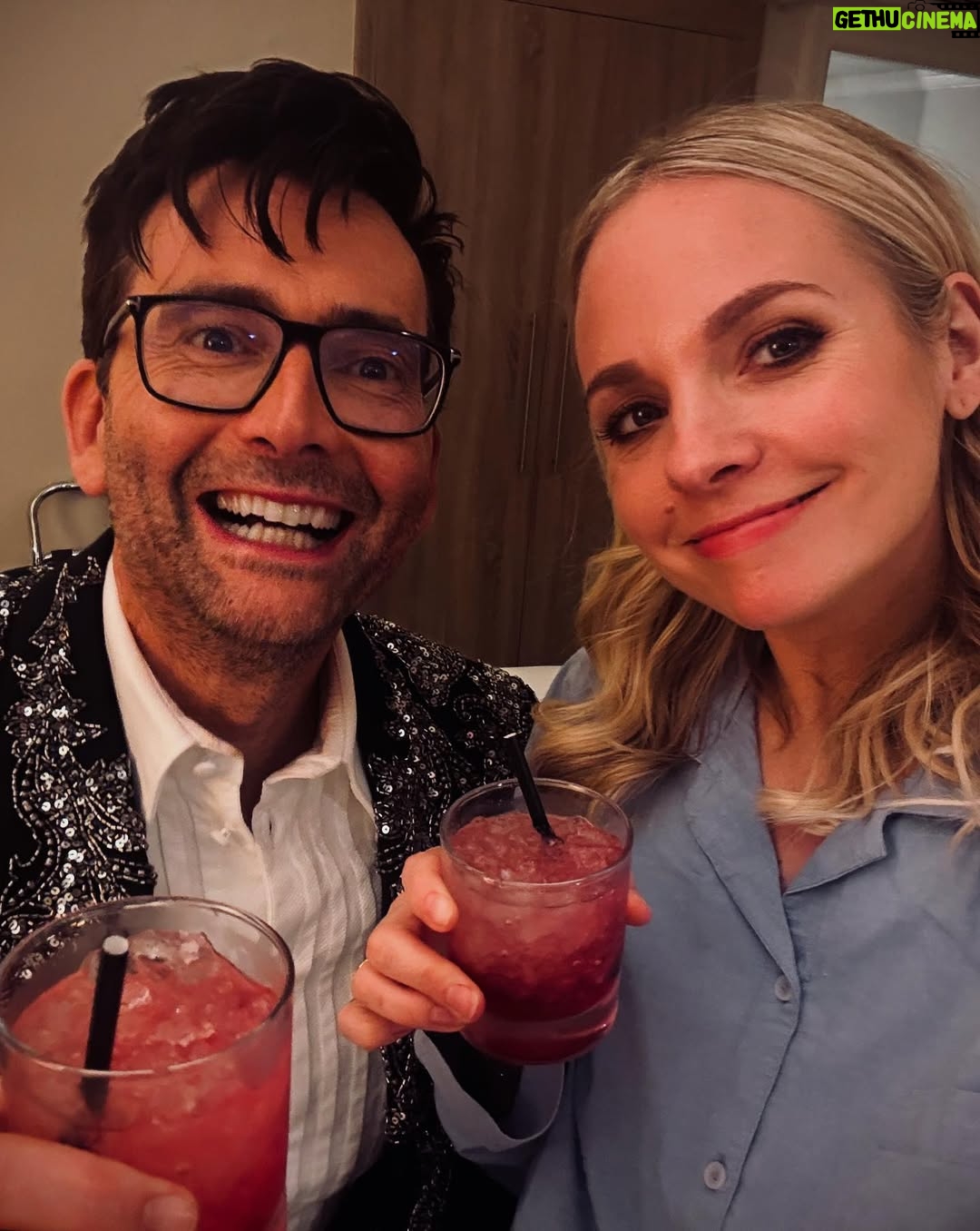 Georgia Tennant - 116.7K Likes - 17 years of being your plus one and my favorite part is always the bit after everyone else has gone, I can take off my spanx and we sit and sip Gimlets. That my friend, Bafta or no Bafta, is the true win. Adore the ground you walk on DT (especially in a kilt) x #baftablog