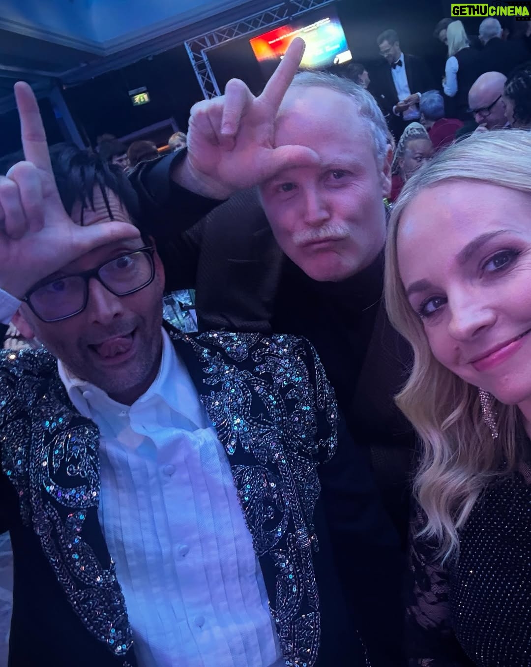 Georgia Tennant - 116.7K Likes - 17 years of being your plus one and my favorite part is always the bit after everyone else has gone, I can take off my spanx and we sit and sip Gimlets. That my friend, Bafta or no Bafta, is the true win. Adore the ground you walk on DT (especially in a kilt) x #baftablog