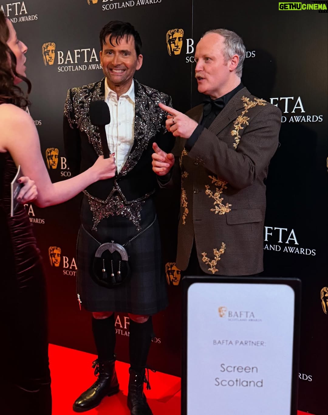 Georgia Tennant - 116.7K Likes - 17 years of being your plus one and my favorite part is always the bit after everyone else has gone, I can take off my spanx and we sit and sip Gimlets. That my friend, Bafta or no Bafta, is the true win. Adore the ground you walk on DT (especially in a kilt) x #baftablog
