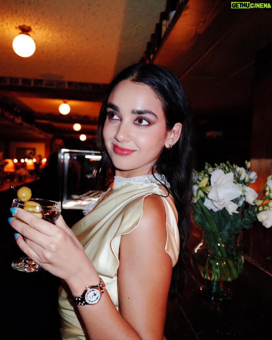 Geraldine Viswanathan - 26.6K Likes - 🍸⌚️ martini time w @longines x @russhmagazine 💛