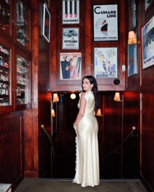 Geraldine Viswanathan Instagram - 🍸⌚️ martini time w @longines x @russhmagazine 💛
