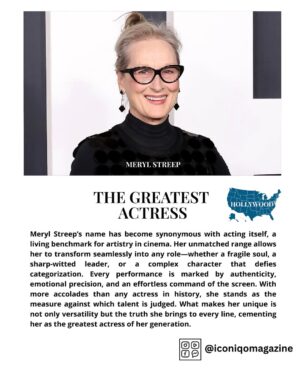 Ghada Abdel Razek Instagram - ✨ Legends Who Conquered the World ✨
From Cairo to Hollywood, from Europe to Asia and Morocco — icons like Ghada Abdel Razek, Meryl Streep, Juliette Binoche, Zhang Ziyi, and Mona Fettou prove that true talent speaks one language: the language of acting. 🌍🎬