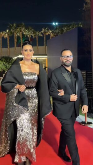 Ghada Abdel Razek Instagram - Ghada Abdelrazek walks the Red Carpet at the ninth edition of DIAFA 2025 live from @marsabouleverad

Styled by @rimchoucair