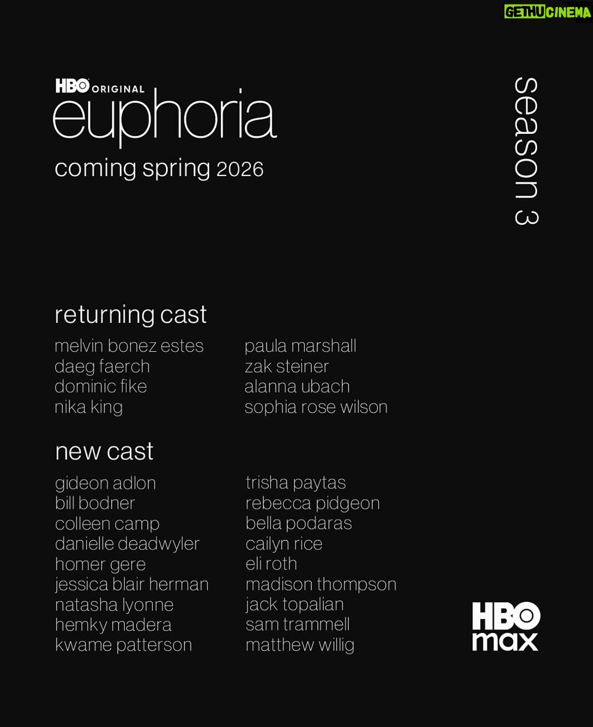 Gideon Adlon - 32.3K Likes - @euphoria season 3. Hehehehe. @hbo @hbomax