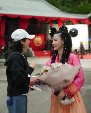 Gigi Lai Chi Instagram - 期待我親愛的 @cecilia_pakchi_cheung 在《一路繁花2》的演出！趙敏因你而更奪目。永遠支持妳💓

#love #warm #sweet #grateful #一路繁花2