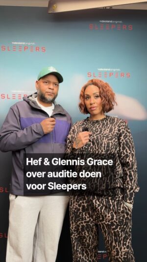 Glennis Grace Instagram - Vanaf vandaag stream je het nieuwe seizoen van Sleepers op Videoland. @heffelini en @glennisgrace vertellen over hun auditie, en wat we kunnen verwachten dit seizoen 😯

#sleepers #glennisgrace #hef