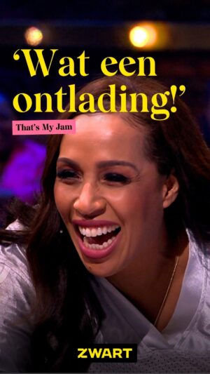 Glennis Grace Instagram - Het wordt hier érg competitief - welk team wint de Vinyl Countdown? 🫣

Stream That’s My Jam nu op NPO Start 💛🖤 

#omroepzwart #thatsmyjam #npostart #itvstudios