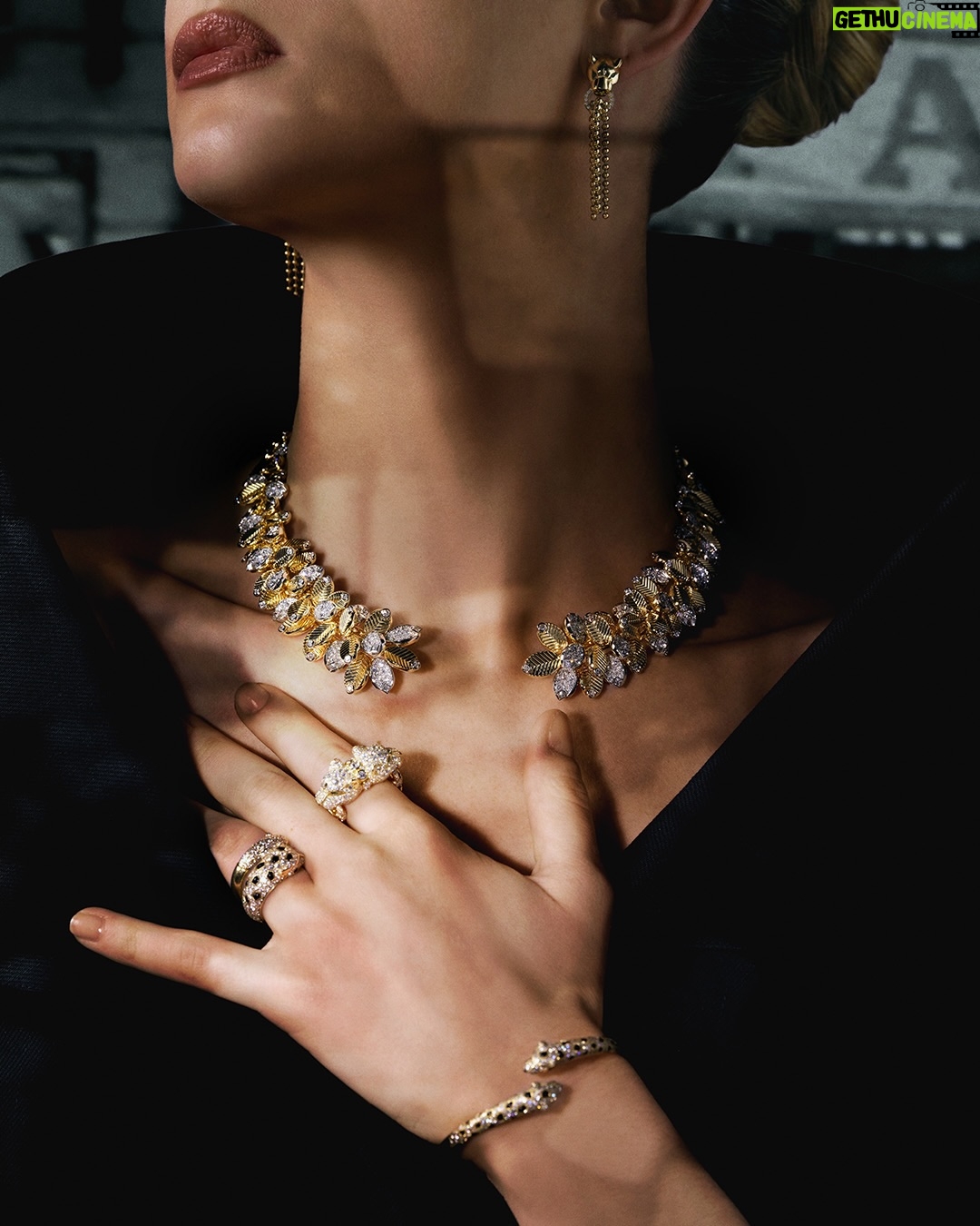 Grace Van Patten - 39.2K Likes - The Panther and Cartier share an intertwined destiny—a story of power, magnetism, and strength of character—as shown through infinite creative expressions that mark her as the Maison’s emblem, worn at Into the Wild in Miami by @gracevanpatten . #PanthèredeCartier