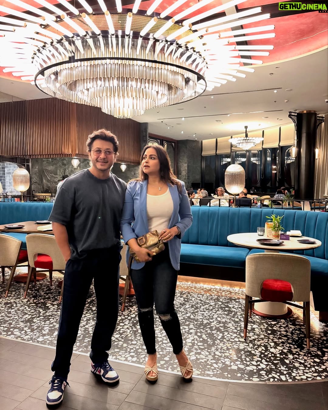 Gurdeep Kohli - 21.4K Likes - About Last Night. Thank you @gomamumbai for hosting us to a delectable Pan Asian cuisine.With your Gorgeous ambience and prompt service you left us discerning food lovers lip smacking.🌈❤️ coming  back for more. @meherpunjj #mahirpunjj
