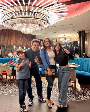 Gurdeep Kohli Instagram - About Last Night. Thank you @gomamumbai for hosting us to a delectable Pan Asian cuisine.With your Gorgeous ambience and prompt service you left us discerning food lovers lip smacking.🌈❤️ coming  back for more. @meherpunjj #mahirpunjj