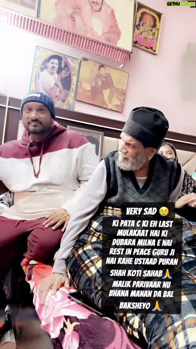 Gurlez Akhtar - 88.3K Likes - RIP 🙏🏻 Ustaad Puran Shah Koti Ji (Guru Ji) 💔

@puranshahkoti @mastersaleem786official @pejishahkotimusic