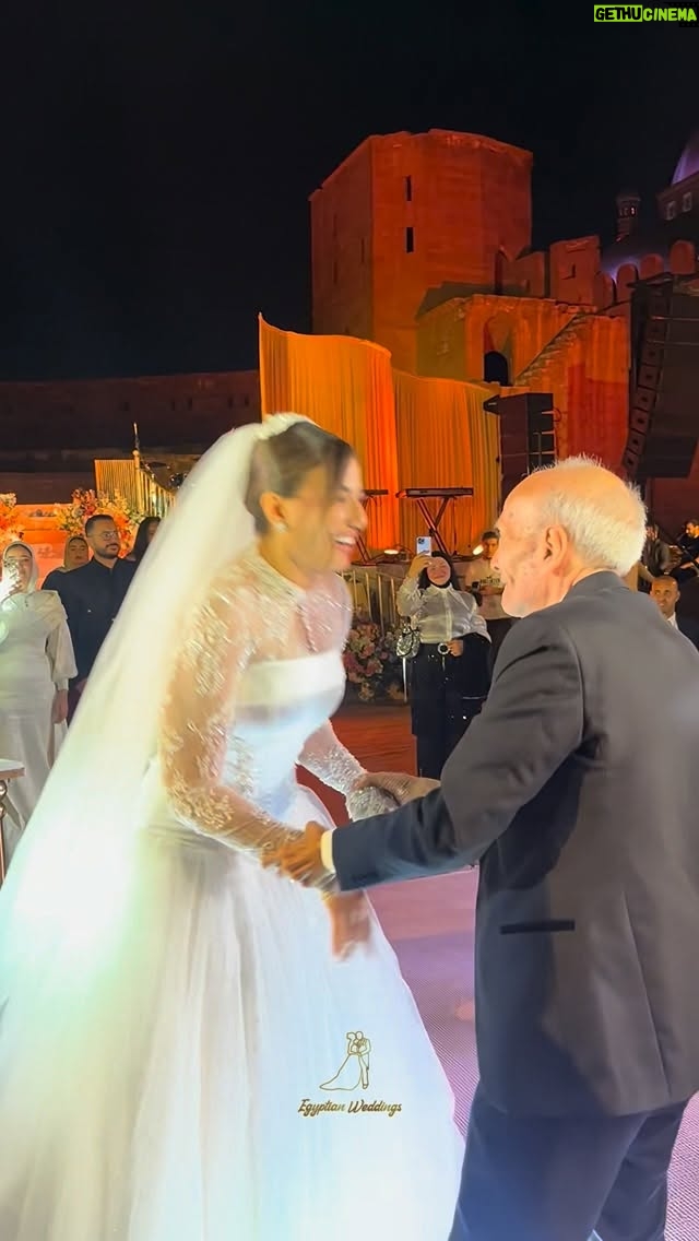 Haidy Moussa - 22.2K Likes - #HappeningNow ✨Dad & Daughter 🥺❤️ The most awaited day for the superstar Haidy Mousa’s wedding is finally here! 💍✨ @haidymoussaofficial
Head to our INSTA #STORIES #Now and see the full Wedding Coverage! 🥰
———————————————————
• Wedding content creator @egyptianweddingsofficial
• Wedding planner: @noorallah_events 
• Dress: @fatmanasrcouture 
• Makeup: @nooraudii 
• Hairstylist: @hemajoe_hairstylist 
• Bouquet: @bouquet_bride_by_nour_ali 
• Preparations dress: @slang_bridal 
• RoomDeco: @bride_room11 
• Photography: @kemo_studios 
• Videography : @alsaid.films 
• Shoes: @saarayousef__ 
• Cake: @thecake.corner 
• Giveaways: @mubarakat.events 
• Dj: @dj.sugar.eg 
• Hotel: @grandniletower 
• Groom: Muhammed
• Bride: Haidy
——————————————————-
#EgyptianWeddingsOfficial
——————————————————-
#egyptianweddings #weddings #cake #makeup #love #bride #groom  #makeupartist #brideoftheday #fashion #weddingdress #weddinggown #groomoftheday #hair #headpiece #hotel #flowers #followme #dress #likeforlike  #cairo #egypt  #like4like #egyptiandesigners #egyptianbride @egyptianweddingsofficial