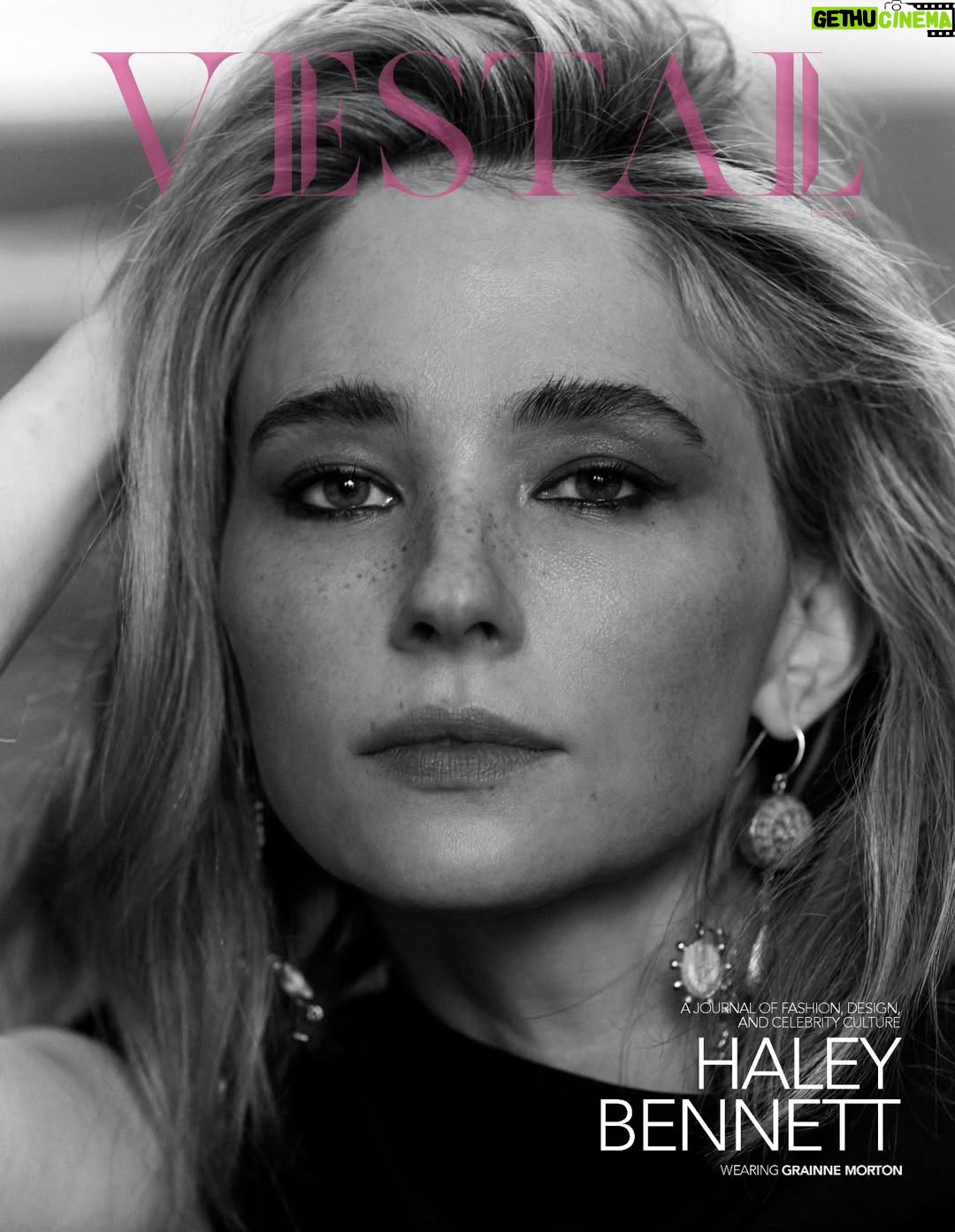 Haley Bennett - 3.8K Likes - What does it take to see beauty in chaos? To find humanity in the gray areas?
Haley Bennett (@halolorraine) takes us inside her mind, her process, and her newest role in @appletv “The Last Frontier.”

Read Haley’s interview: vestalmag.com
LINK IN BIO (@vestalmag)  

On the cover Haley wears @chloe

Photographer @lee_malone_photography
Stylist @chercoulter @aframe_agency
Interviewer @david_gargiulo
Hair kieronjustinhair @forwardartists
Makeup @florriewhitemakeup @thewallgroup
Assistant Photographer @kai_jadwat
Assistant Stylist @thomas.ramshaw
Talent @halolorraine @shelterpr

Main Featured brands @chloe @shushu__tong @simonerocha_ @emiliawickstead @manoloblahnik @grainnemorton @gicheviktor @toryburch @alessandrarich

#vestal #vestalmag #haleybennett #thelastfrontier #chloe #appletv
