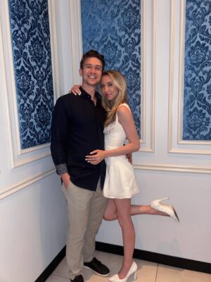 Hana Hayes Instagram - The beginning of forever & always 
The easiest ‘yes’ of my life