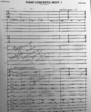 Hania Rani Instagram - NON FICTION IS OUT NOW! 

Piano concerto in four movements, composed and performed by Hania Rani and Manchester Collective, with guest performances by Jack Wyllie (soprano saxophone) and Valentina Magaletti (percussion, timpani), conducted by Hugh Brunt. Recorded on the 29,30 and 31st of January at Studio 2 Abbey Road Studio in London.

It was a mad, beautiful adventure. I need to take a couple of minutes to write something more. Enjoy, let this piece embrace you.

Yours 
H