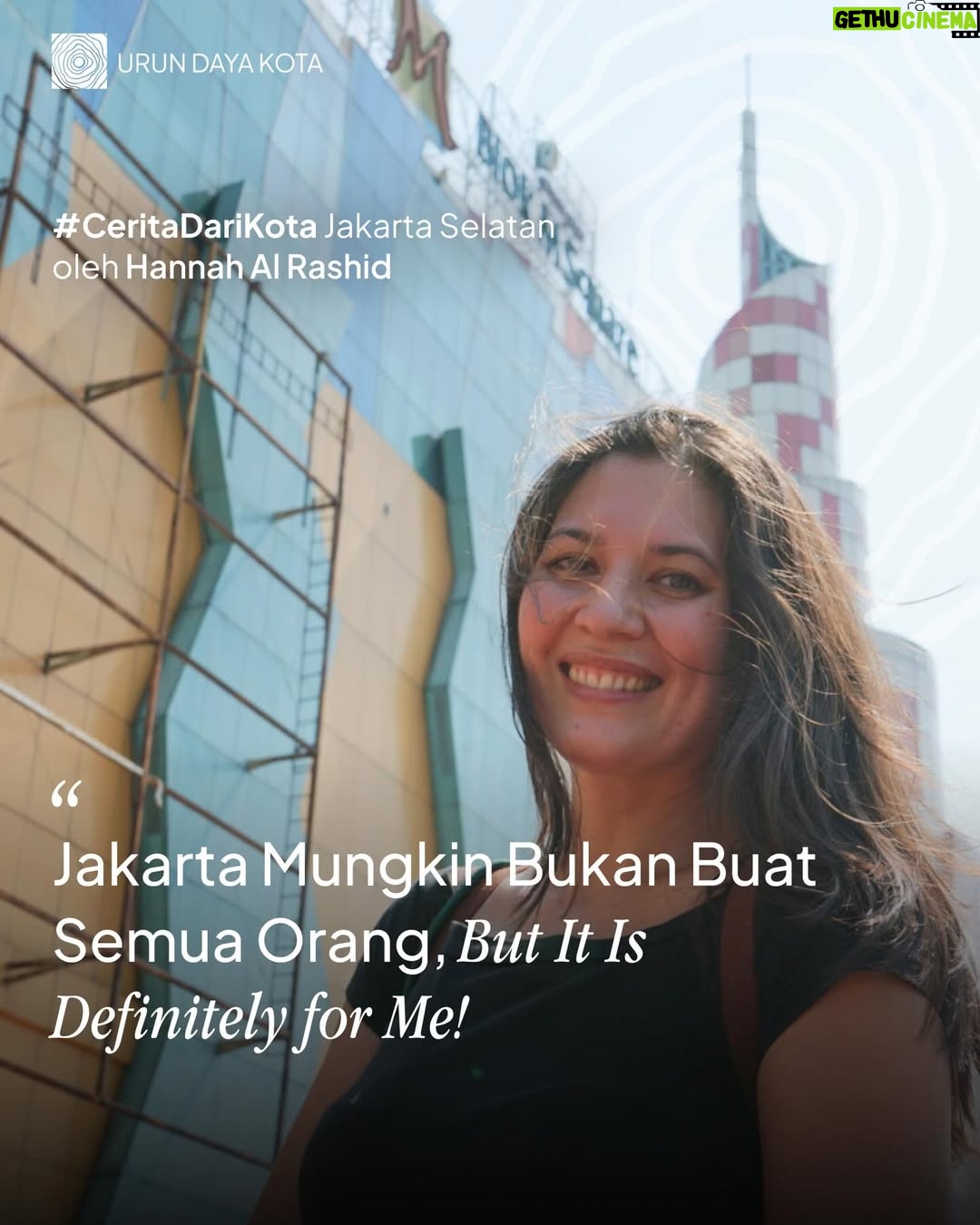 Hannah Al Rashid - 8.7K Likes - Tiap jengkal Jakarta memang penuh kendaraan, tapi kota mesti selalu sediakan warganya ruang aman pada mereka yang bepergian. Buat @hannahalrashid, cipta ruang aman di kota, enggak bisa sendirian.

Kami percaya, tiap kota punya caranya sendiri untuk bercerita. Kalau punya kisah tentang kotamu, kami mengundangmu membagikannya melalui ruang kecil yang kami sediakan pada bit.ly/ceritadarikota.

#UrunDayaKota
#TheCityGuideline
#CeritaDariKota
#Jakarta