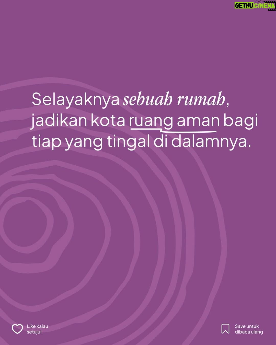 Hannah Al Rashid - 8.7K Likes - Tiap jengkal Jakarta memang penuh kendaraan, tapi kota mesti selalu sediakan warganya ruang aman pada mereka yang bepergian. Buat @hannahalrashid, cipta ruang aman di kota, enggak bisa sendirian.

Kami percaya, tiap kota punya caranya sendiri untuk bercerita. Kalau punya kisah tentang kotamu, kami mengundangmu membagikannya melalui ruang kecil yang kami sediakan pada bit.ly/ceritadarikota.

#UrunDayaKota
#TheCityGuideline
#CeritaDariKota
#Jakarta