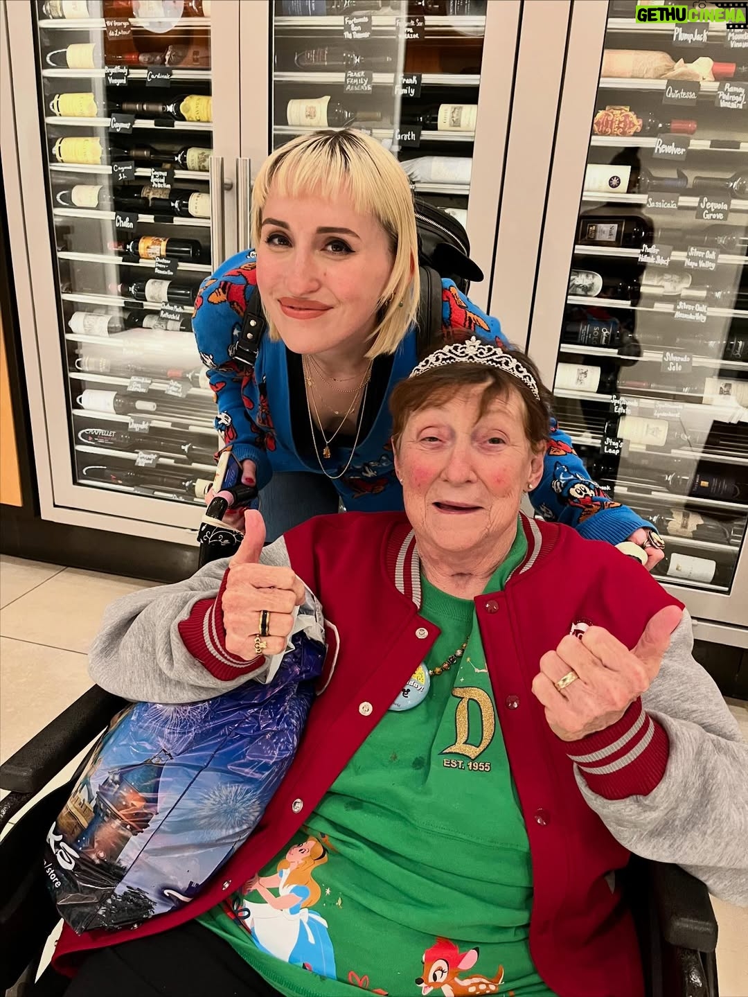 Harley Quinn Smith - 24.2K Likes - My grandma passed away last night. Her and I really got to know each other over the past 5 years and we became a lot closer, which I’m so grateful for. Here are some of the things I came to know and really love about my grandma: she LOVED cats. Like so much. She was the first person I knew who had a cat, and I didn’t understand when I was younger because we only had dogs while I was growing up, but now… I am the crazy cat lady who has 5 cats, and I learned from the best. She would always feed all the stray cats in her neighborhood, and when she wasn’t home, she would ask others to do it for her. She would always donate to rescues, and genuinely cared so much about animals. Another thing I loved was watching her watch the fireworks and parades at Disney (we spent a lot of time at Disney lol). It looked like she was always mesmerized, even though she’d seen it all hundreds of times before, she continued to have this childlike wonder in her eyes every time. It was so sweet. Another thing I loved was how comically long it took for her to hang up the phone. After you’d say goodbye on the phone, there would always be an additional couple of minutes of “I love you” and “give my love to…” because she just kept sending all the well wishes to Austin, my LA family, my friends, my pets and I. She had a lot of love to share. Since today happens to be giving Tuesday, I thought she would like it if I shared some organizations and rescues that you could consider giving a donation of any kind to in honor of her. I’ve tagged some great ones in the last few slides. Her passion for helping animals was really beautiful and meant a lot to me. I love you grandma, and I’m so thankful for these past few years of getting to know you and the wonderful, caring and strong woman you are. I’m gonna really miss you.