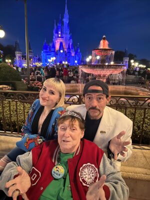 Harley Quinn Smith Instagram - My grandma passed away last night. Her and I really got to know each other over the past 5 years and we became a lot closer, which I’m so grateful for. Here are some of the things I came to know and really love about my grandma: she LOVED cats. Like so much. She was the first person I knew who had a cat, and I didn’t understand when I was younger because we only had dogs while I was growing up, but now… I am the crazy cat lady who has 5 cats, and I learned from the best. She would always feed all the stray cats in her neighborhood, and when she wasn’t home, she would ask others to do it for her. She would always donate to rescues, and genuinely cared so much about animals. Another thing I loved was watching her watch the fireworks and parades at Disney (we spent a lot of time at Disney lol). It looked like she was always mesmerized, even though she’d seen it all hundreds of times before, she continued to have this childlike wonder in her eyes every time. It was so sweet. Another thing I loved was how comically long it took for her to hang up the phone. After you’d say goodbye on the phone, there would always be an additional couple of minutes of “I love you” and “give my love to…” because she just kept sending all the well wishes to Austin, my LA family, my friends, my pets and I. She had a lot of love to share. Since today happens to be giving Tuesday, I thought she would like it if I shared some organizations and rescues that you could consider giving a donation of any kind to in honor of her. I’ve tagged some great ones in the last few slides. Her passion for helping animals was really beautiful and meant a lot to me. I love you grandma, and I’m so thankful for these past few years of getting to know you and the wonderful, caring and strong woman you are. I’m gonna really miss you.