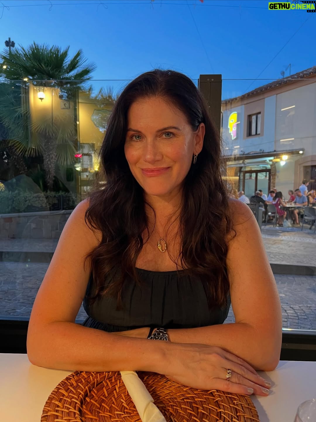 Heather Graham - 98.3K Likes - Got to explore beautiful Sardinia with my friend @debrajfisher. ❤️💃🏼💃🏻💫
@janeseymour came along for part of our adventure. I admire her long career and her #joiedevivre.
How the hell does she look so good? I’m asking for her secrets.✨

The sea is so beautiful and the food is so good. I discovered #culurgiones…
❤️💃🏼💃🏻💃🏻🇮🇹🌊🌞✨
#sardinia #sardegna #cagliari #alghero #pula #villasimius