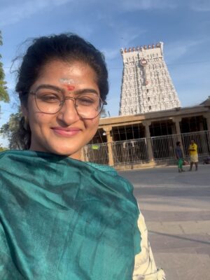 Hema Dayal Instagram - Tiruchendur and mutharamman temple🙏🏻🥰
2025 #dasara 
.
.

#mylove❤️ #thiruchendur #mutharamma #hemadayal18 #hemadayal #hema #explorepage✨ #explorepage #explorar #explorepic