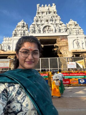 Hema Dayal Instagram - Tiruchendur and mutharamman temple🙏🏻🥰
2025 #dasara 
.
.

#mylove❤️ #thiruchendur #mutharamma #hemadayal18 #hemadayal #hema #explorepage✨ #explorepage #explorar #explorepic