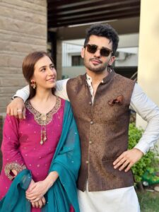 Hiba Aziz Instagram - Rollin with the homie @imfahadsheikh 😈

#visaaleishq #onset #neverbeserious #chaddybuddy