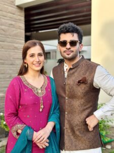 Hiba Aziz Instagram - Rollin with the homie @imfahadsheikh 😈

#visaaleishq #onset #neverbeserious #chaddybuddy