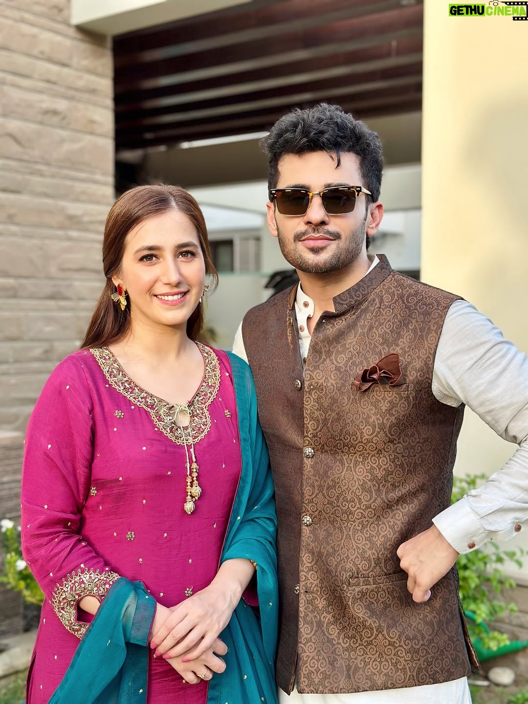Hiba Aziz - 34.7K Likes - Rollin with the homie @imfahadsheikh 😈

#visaaleishq #onset #neverbeserious #chaddybuddy