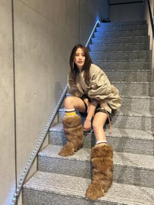 Hirona Yamazaki Instagram - 🐻
#ヒトハト 公開収録
ありがとうございました😳

#遅くに更新しちゃってごめんね
#ふわふわともこもこは正義

#文化放送
#ヒートアンドハート
