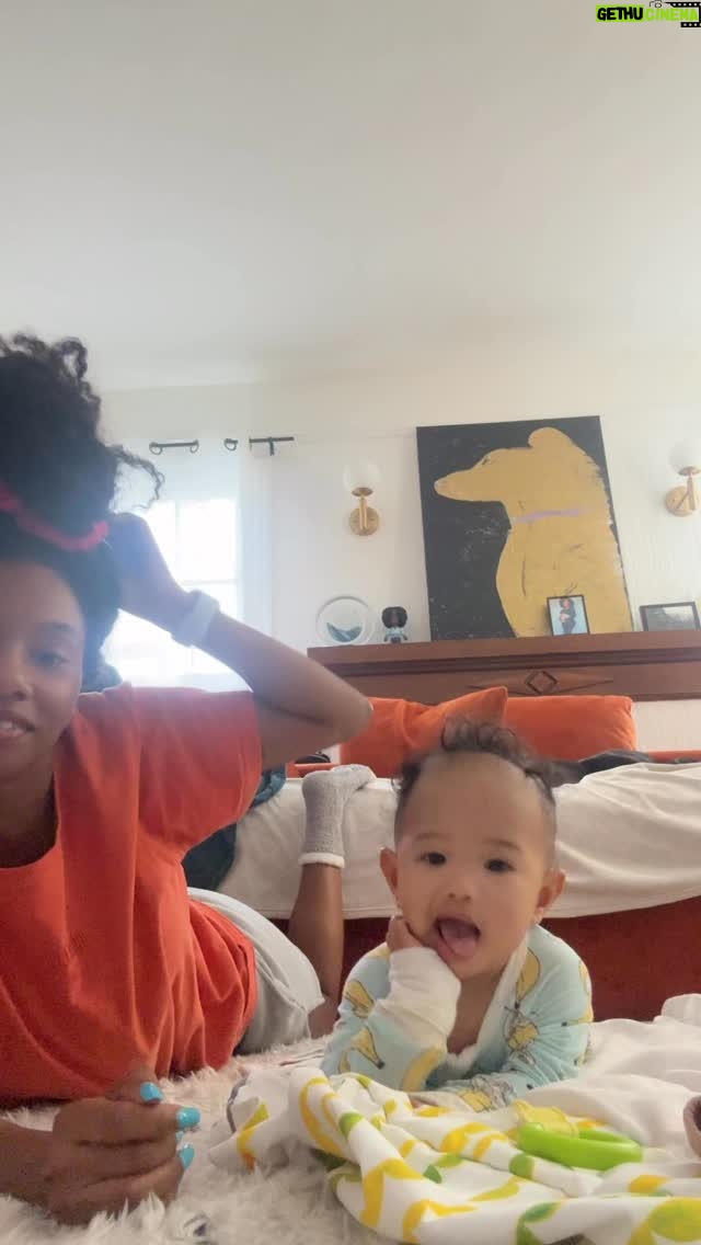 Imani Hakim - 45.1K Likes - he’s teaching me to sloooow down. thank you nugget.