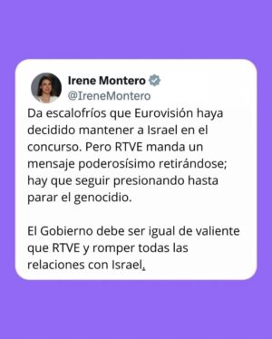 Irene Montero Instagram - 